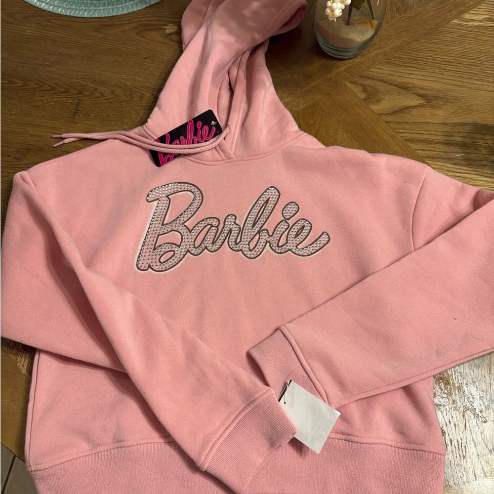 Barbie Light Pink Women's Hoodie Sweater
